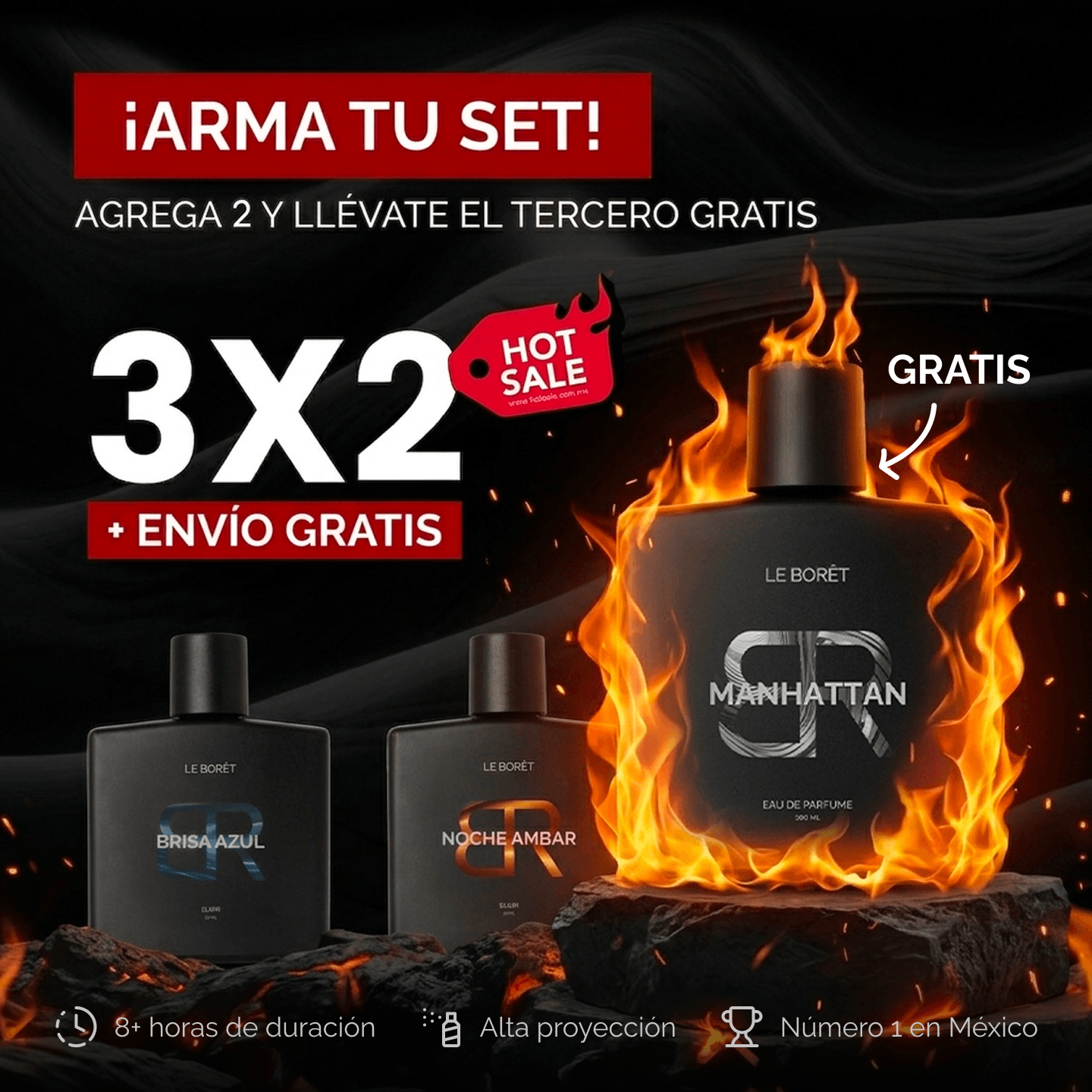 ¡Promo 3x2 Set LeBoret!