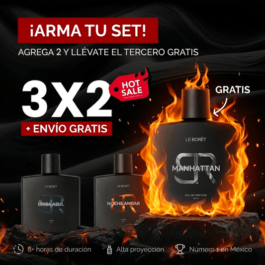 ¡Promo 3x2 Set LeBoret!